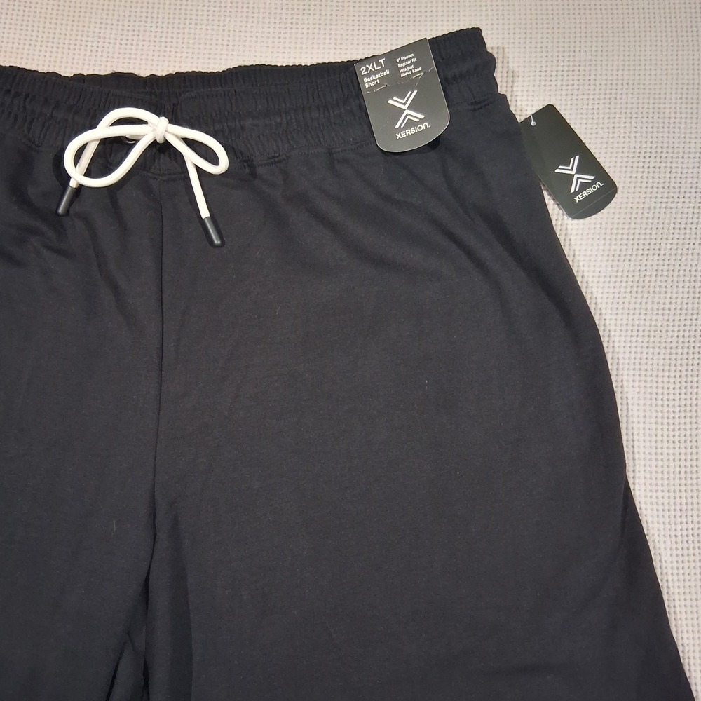 Xersion Men's 2XLT Basketball Shorts Black Athletic Regular Fit NWT - Picture 7 of 16